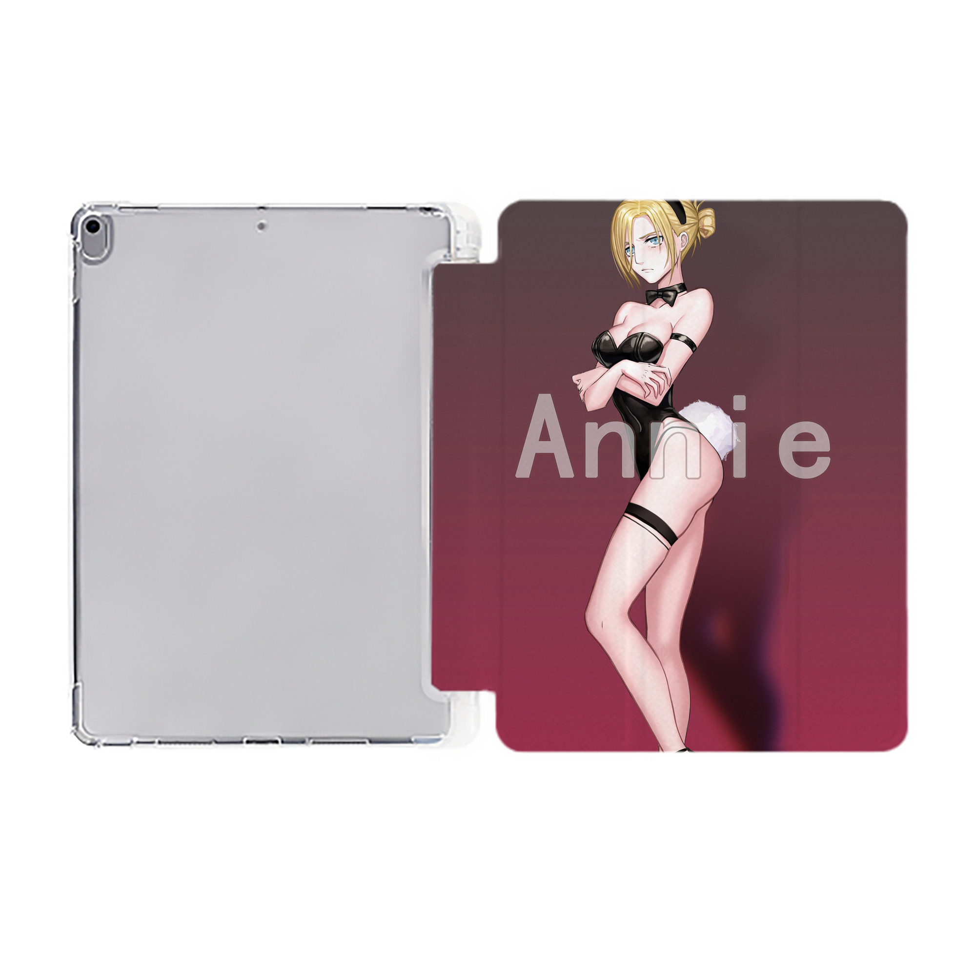 （画像用） 進撃の巨人 Attack on Titan IPad ケース ペン収納付き 三つ折りスタンド PUレザー×シリコン 対応機種9.5/10.5/10.9インチ